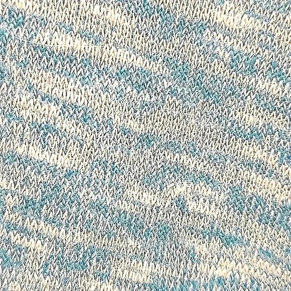 NWOT Old Navy Blue and White V-Neck Sweatshirt/Sweater - Picture 3 of 5